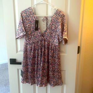 Lulus floral dress size XS